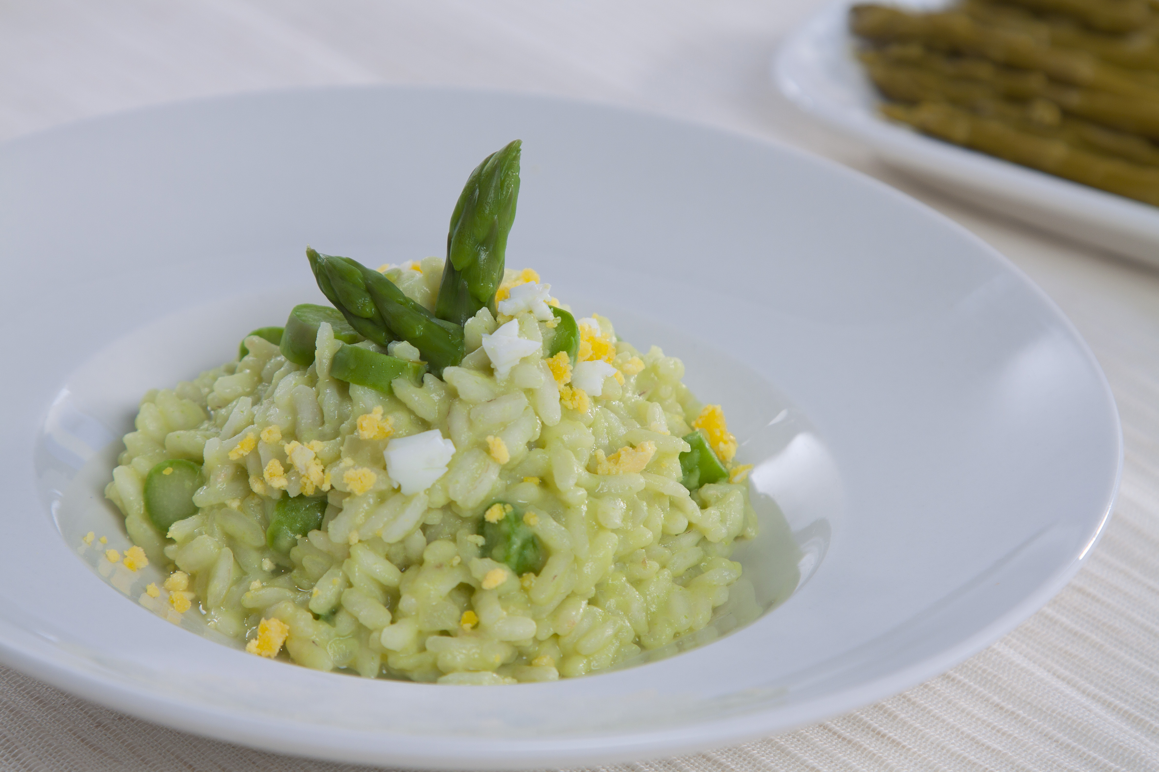 risotto de esparragos